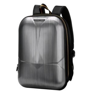 Nu Republic Triphop Backpack for Men Women Office Casual 18-inch Laptop Bag Water-Resistant Multi-Pockets Sleek Smart College Backpack